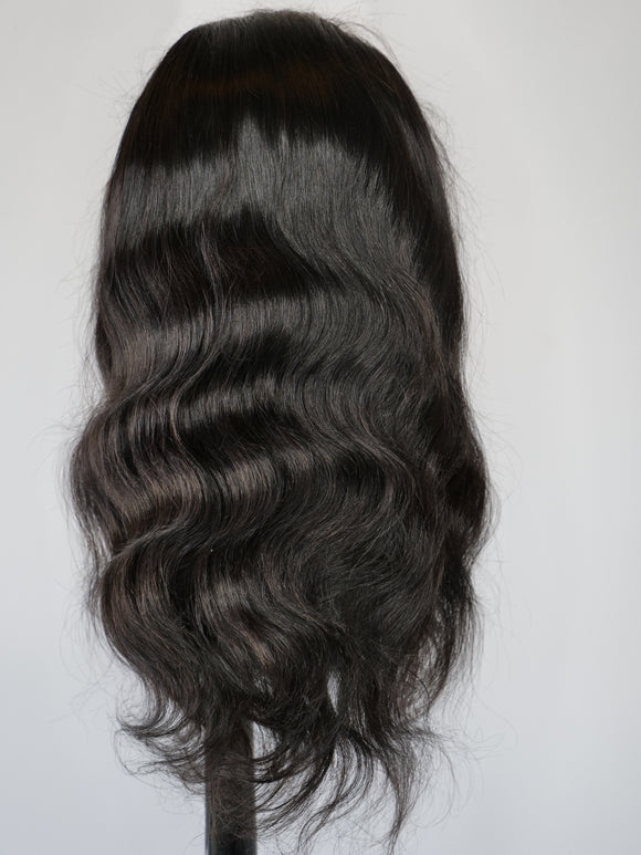 18” Exotic Frontal Human Hair Wig